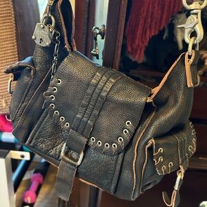 We The Free Baby Leigh distressed tote bag